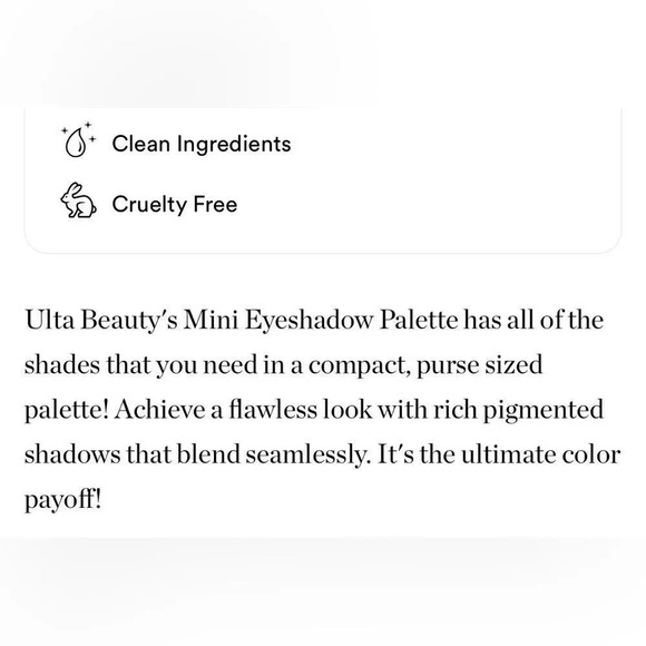 $7❤️🔥 Ulta Beauty Violet Hour Eyeshadow Mini Palette 🎨 NEW & SEALED 8 Shades - Picture 3 of 3